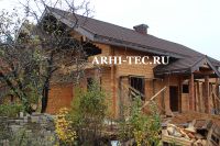 Проект дома из клееного бруса  был спроектирован и построен компанией arhi-tec.ru173