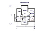 Проект кирпичного дома 10244